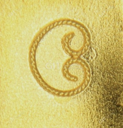 ลายก้นขด 2  หัว